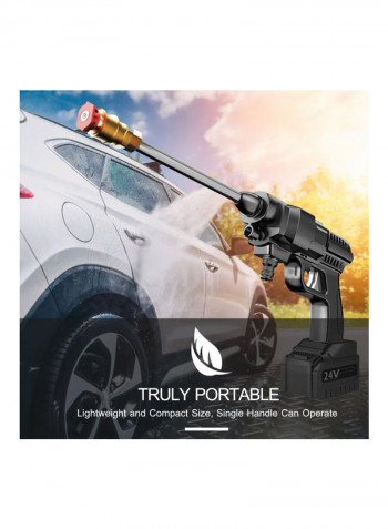 Cordless Electric High Pressure Washer Multicolour 9meter