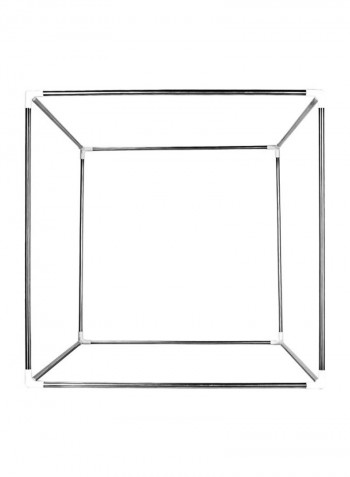 LED Mini Photography Studio Shooting Tent 60x60x60centimeter Black