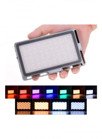 Portable Video Light Panel 13.3x7.9x1.6centimeter Grey