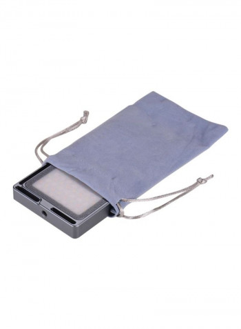 Portable Video Light Panel 13.3x7.9x1.6centimeter Grey