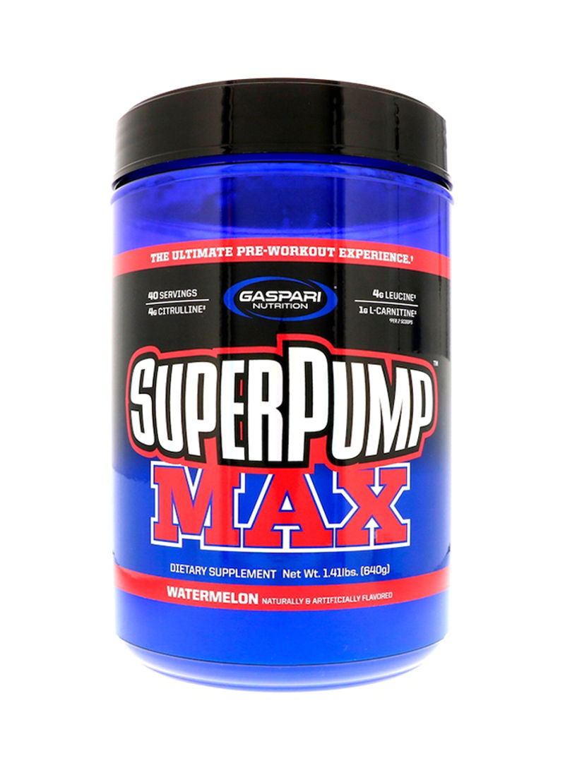Super Pump Max Pre-Workout Powder - Watermelon