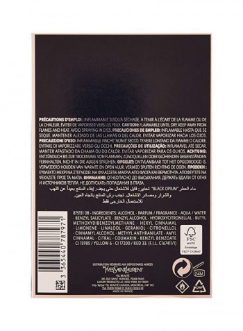 Set Of 2 Black Opium EDP 2x90ml