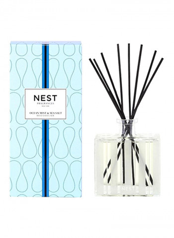 Nest Fragrances Reed Diffuser Ocean Mist And Sea Salt , 5.9 Fl OZ