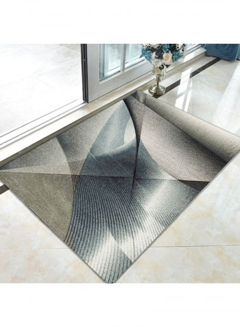 Creative Patterned Non-Skid Rug Grey/Blue 140x200cm