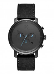 Men's Crono Water Resistance Leather Chronograph Watch  D-MC01-GUBL