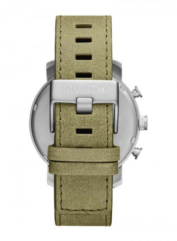 Men's Water Resistance Leather Analog Watch 2800008-D