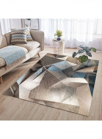 Non-Slip Decorative Rug Multicolour 120x160cm
