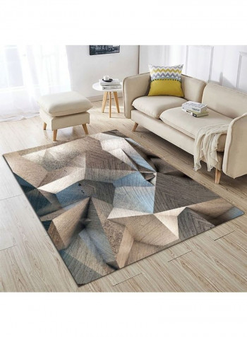 Non-Slip Decorative Rug Multicolour 60x90cm