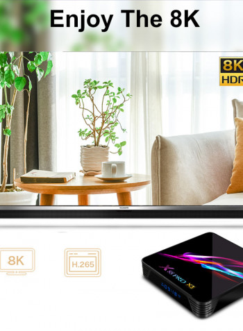 X88 Pro X3 Smart Android TV Box LU-V5-549 Multicolour