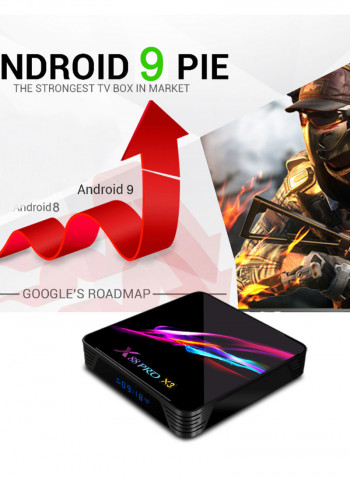 X88 Pro X3 Smart Android TV Box LU-V5-549 Multicolour