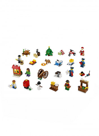 218-Piece Advent Calendar Stacking Set