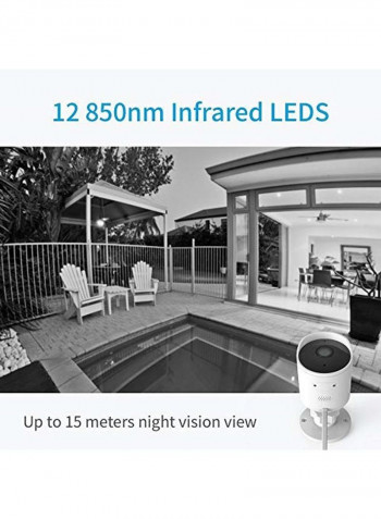 2-Piece 1080p Surveillance Camera Set