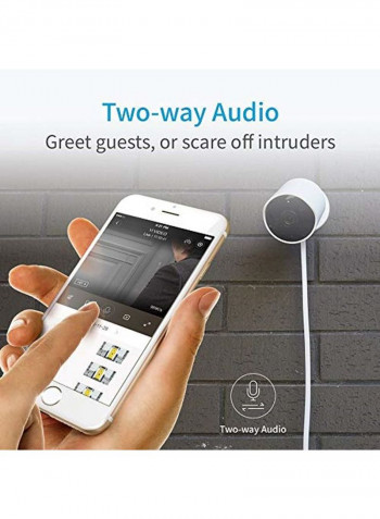 2-Piece 1080p Surveillance Camera Set