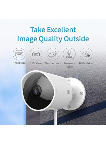 2-Piece 1080p Surveillance Camera Set