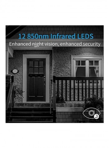 2-Piece 1080p Surveillance Camera Set