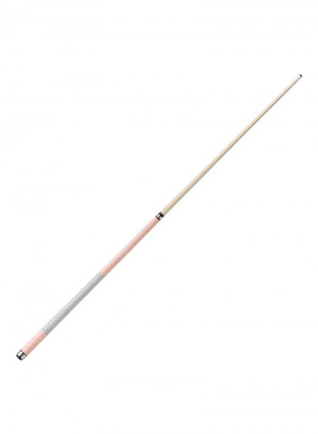 2-Piece Wooden Billiard Cue 58inch