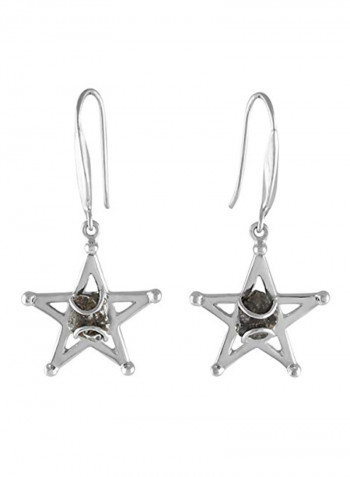 925 Sterling Silver Star Earrings