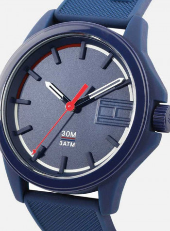Men's Sneaker Water Resistant Silicone Analog Watch 1791625