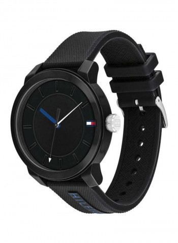 Men's Silicone Analog Wrist Watch