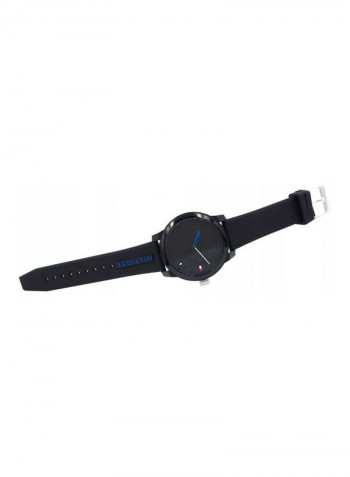Men's Silicone Analog Wrist Watch