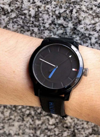 Men's Silicone Analog Wrist Watch