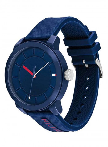Men's Silicone Analog Wrist Watch