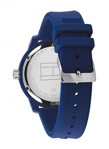 Men's Silicone Analog Wrist Watch