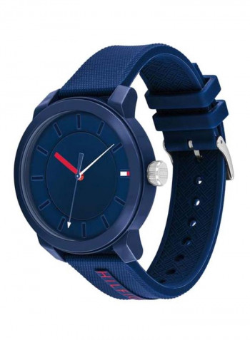 Men's Silicone Analog Wrist Watch