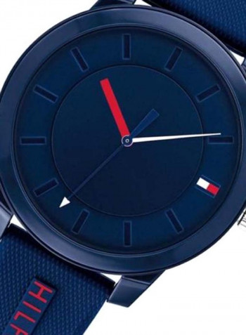 Men's Silicone Analog Wrist Watch
