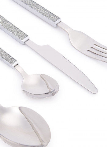 Glitter 24Piece Cutlery Set  Standard
