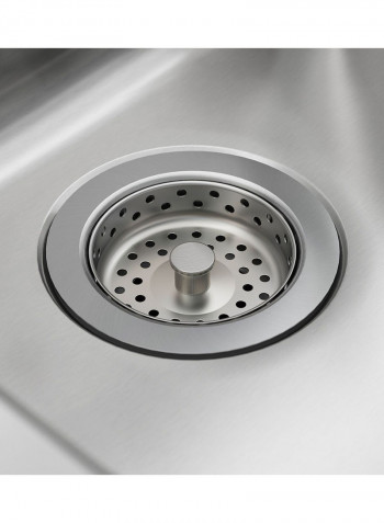 Stainless Steel Inset Sink Bowl Multicolour 46x46centimeter