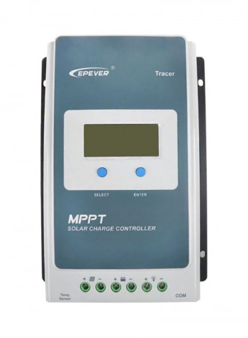 MPPT Solar Charge Controller Blue/White 25.5x18x7.5centimeter