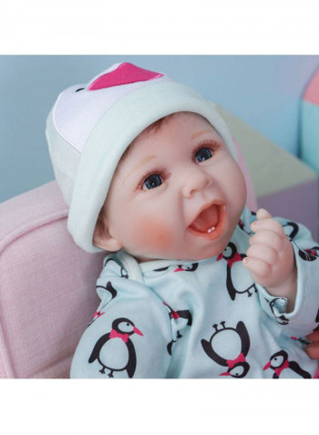 Reborn Realistic Doll with Penguin Outfit 22inch