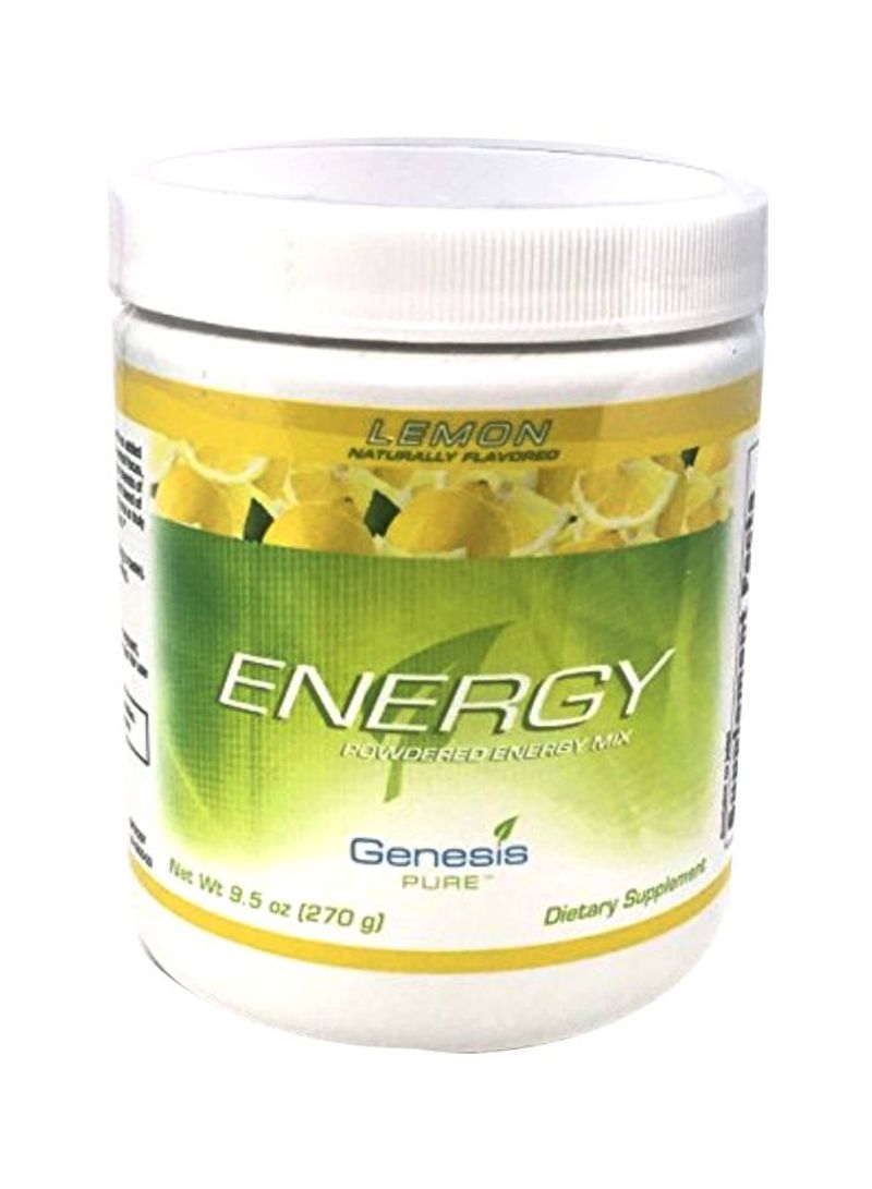 Powdered Energy Mix Dietary Supplement