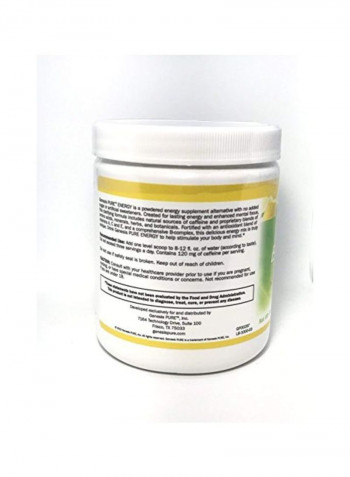 Powdered Energy Mix Dietary Supplement