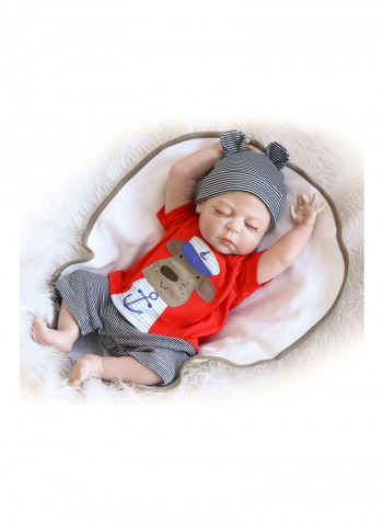 Reborn Lifelike Doll Set 47x14x23سم