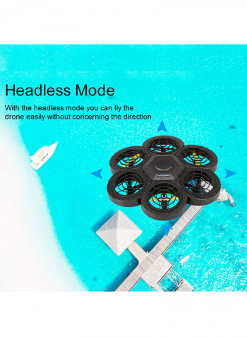 Air Ground Water Transformable RC Drone Hexacopter 39x24x17centimeter