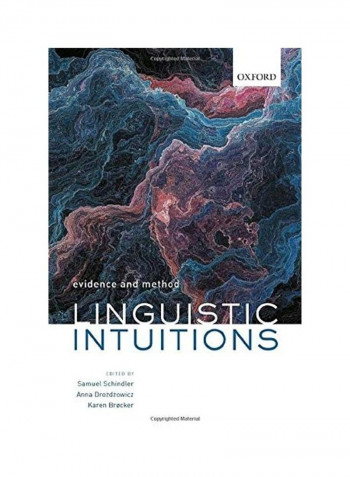 Linguistic Intuitions Hardcover English by Samuel Schindler