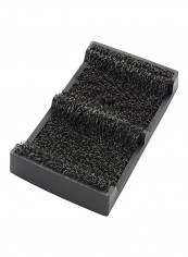 Shoe Scraper Doormat Multicolour 17.5x10.2x2.75inch