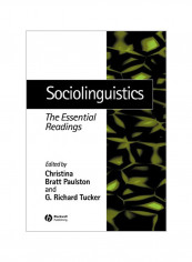 Sociolinguistics: The Essentials Readings Paperback