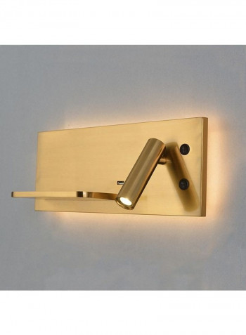 Wireless USB 5V Charger Wall Light Gold