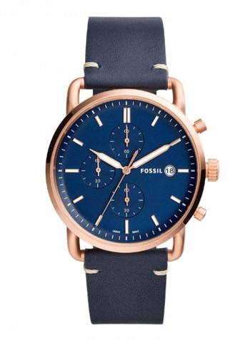 Men's Leather Analog Watch FS5404
