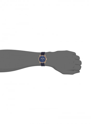 Men's Leather Analog Watch FS5404