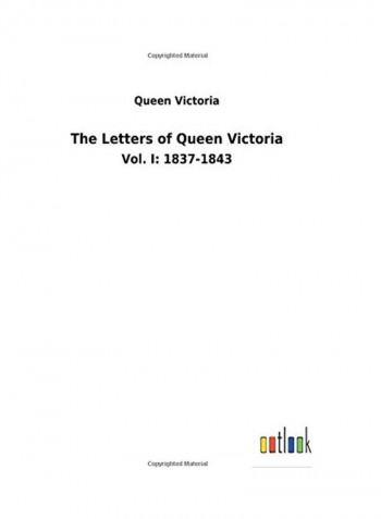 The Letters of Queen Victoria Hardcover English by Queen Victoria