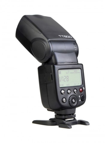 Thinklite Speedlite Camera Flash With Built-In Wireless Trigger System GN60 19x6.4x7.6centimeter Black