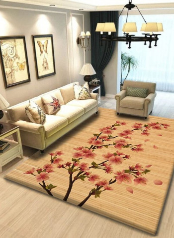 3D Floral Beautiful Wear-resistant Living Room Rug multicolour 140*200(W*L)cmcm