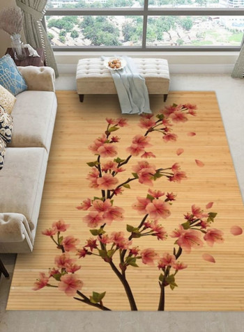 3D Floral Beautiful Wear-resistant Living Room Rug multicolour 140*200(W*L)cmcm