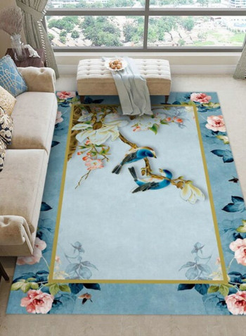 3D Floral Beautiful Wear-resistant Living Room Rug multicolour 140*200(W*L)cmcm