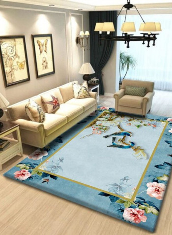 3D Floral Beautiful Wear-resistant Living Room Rug multicolour 140*200(W*L)cmcm