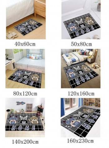Children Room Cartoon Rug multicolour 140*200(W*L)cmcm